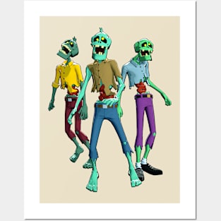 Zombies! Posters and Art